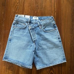 Agolde Criss Cross shorts